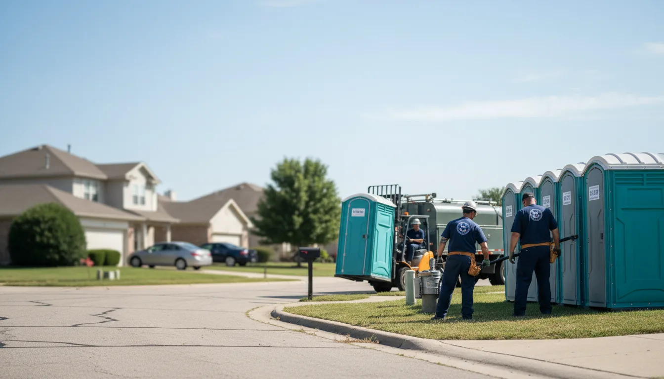 Porta Potty Rental in Grain Valley, MO near me